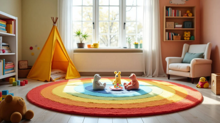 Exploring the Benefits of Washable Kids Playroom Rugs: Style, Safety, and Comfort