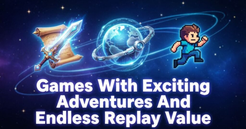 Games With Exciting Adventures And Endless Replay Value